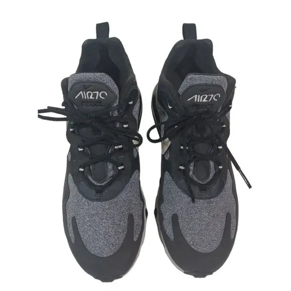 Exc Nike Air Max 270 React Op Art 2019 Size 11 Rare Authentic Black Grey Trainer - Picture 13 of 15